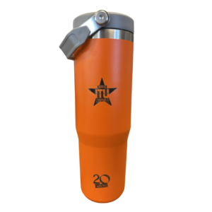 Garrafa Térmica 20 anos - Laranja